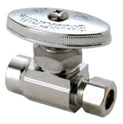 BrassCraft R14XR 1/2X3/8 Straight Stop Lead Free