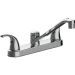 Matco-Norca™ LV-200C Kitchen Faucet, 2 Handles, 3 Holes, 1.5 gpm Flow Rate, Chrome, 7-1/4 in Spout Reach, 8-3/4 in Depth