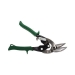 Midwest Snips® MWT-6510R Offset Aviation Snip, Straight/Tight and Wide Right Curve Cut Direction