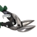 Midwest Snips® MWT-6510R Offset Aviation Snip, Straight/Tight and Wide Right Curve Cut Direction
