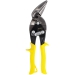 Midwest Snips® MWT-6510S Offset Aviation Snip, Straight/Wide Left/Right Curve Cut Direction