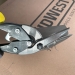 Midwest Snips® MWT-6510S Offset Aviation Snip, Straight/Wide Left/Right Curve Cut Direction