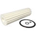 Mitco 252-50AM Replacement Filter, Wool, For Use With: Model FB10 Fulflo Oil Filter Elements, Filter Function Type