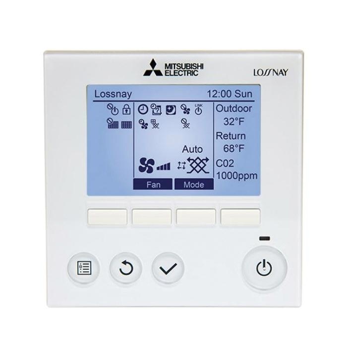 Mitsubishi Electric Trane® PZ-62DR-EA Lossnay Remote Controller