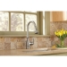 Moen® 7185SRS Kitchen Faucet, Deck Installation / Mounting, 1 Handles, 1 or 3 Holes, 1.5 gpm Flow Rate, High Arc Spout