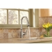 Moen® 7185SRS Kitchen Faucet, Deck Installation / Mounting, 1 Handles, 1 or 3 Holes, 1.5 gpm Flow Rate, High Arc Spout