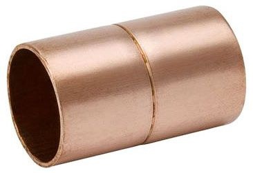 Mueller Industries Inc W01017 ID 3/8 COP Coupling OD W01017 1/2 COP Coupling