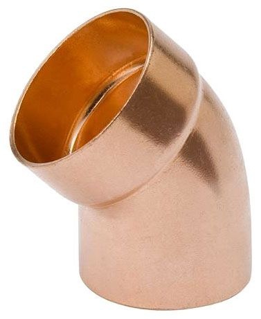Mueller Industries Inc W07431 1-1/2 COP DWV St 45 Elbow 906-2 1-1/2"