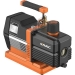 Navac NRP8DI Smart Vacuum Pump, 8 cfm, 15 um Vacuum, 2 Stages, 115 V, 3/4 hp Motor HP, 1/4 in, 3/8 in, 1/2 in Connection