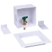 Oatey® 39158 Square Ice Maker Box, 6.42 in, 3-1/2 in, 6 in, Polystyrene, White, 1/4-Turn Valve, Yes, No, Yes, Yes