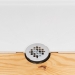 Oatey® 42150 No-Caulk Shower Drain, For Pipe Size: 1-1/2 in, Brass Body, Stainless Steel Grate, 4-1/4 in Grate
