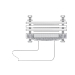 PASCO 1018-K Closet Flange Extension Kit, Stainless Steel, Closet Flange Extension Kit Function Type