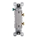 Pass & Seymour® Trademaster® 660G Grounding Toggle Switch, 120 V Control, 1 Poles, SPST Contact Configuration, Brown