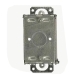 RACO® 567 Switch Box, Steel, 1 Gangs, 7 Knockouts, 14 cu-in Capacity, 4 in Height, 2 in Width, 2-3/4 in Depth, Gray