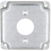 RACO® 801C Exposed Work Square Box Cover, Steel, 6.5 cu-in Capacity, 4 in Height, 4 in Width, Cover Function Type