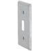 RACO® 865 Handy Box Cover, Steel, 1 Gangs, 4 in Height, 2 in Width, Gray, Cover Function Type, Galvanized