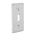 RACO® 865 Handy Box Cover, Steel, 1 Gangs, 4 in Height, 2 in Width, Gray, Cover Function Type, Galvanized