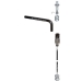 RHS® 03-021 Torsion Rod Door Closer Kit, For Use With: AK304 Door