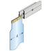 RHS® 55-304 Strip Curtain, 4 in Width, For Use With: 43 x 84 in Freezer