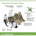 SYMMONS® Temptrol® S261BODY Tub/Shower Valve Body, 1/2 in Inlet Connection, IPS x Sweat Inlet Connection