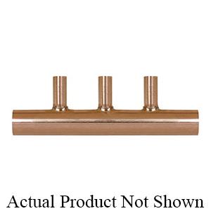 Sioux Chief BranchMaster™ 678-21244 12-Port Trunk-Style Manifold With 1/2 in Sweat Branches, 1/2 in Male Sweat Inlet