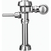 Sloan® Royal® 3010100 Exposed Manual Water Closet Flushometer, 3.5 gpf, 1-1/2 in Spud, Top Spud Location, Brass, No