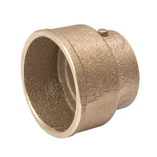 Streamline® D-736N Series A07486 Adapter, 2 in Copper x 2 in No-Hub, Brass