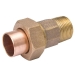 Streamline® A 11210NL Union, 1/2 in, Cup (Female Solder), Union, 1/2 in, MPT, Brass, 200 psi Max Working Pressure