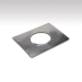 TRUaire® 81955 Rough-in Flange, For Duct Size: 7 in, Round Duct, 16 in Length, 16 in Width, Silver, Square Shape