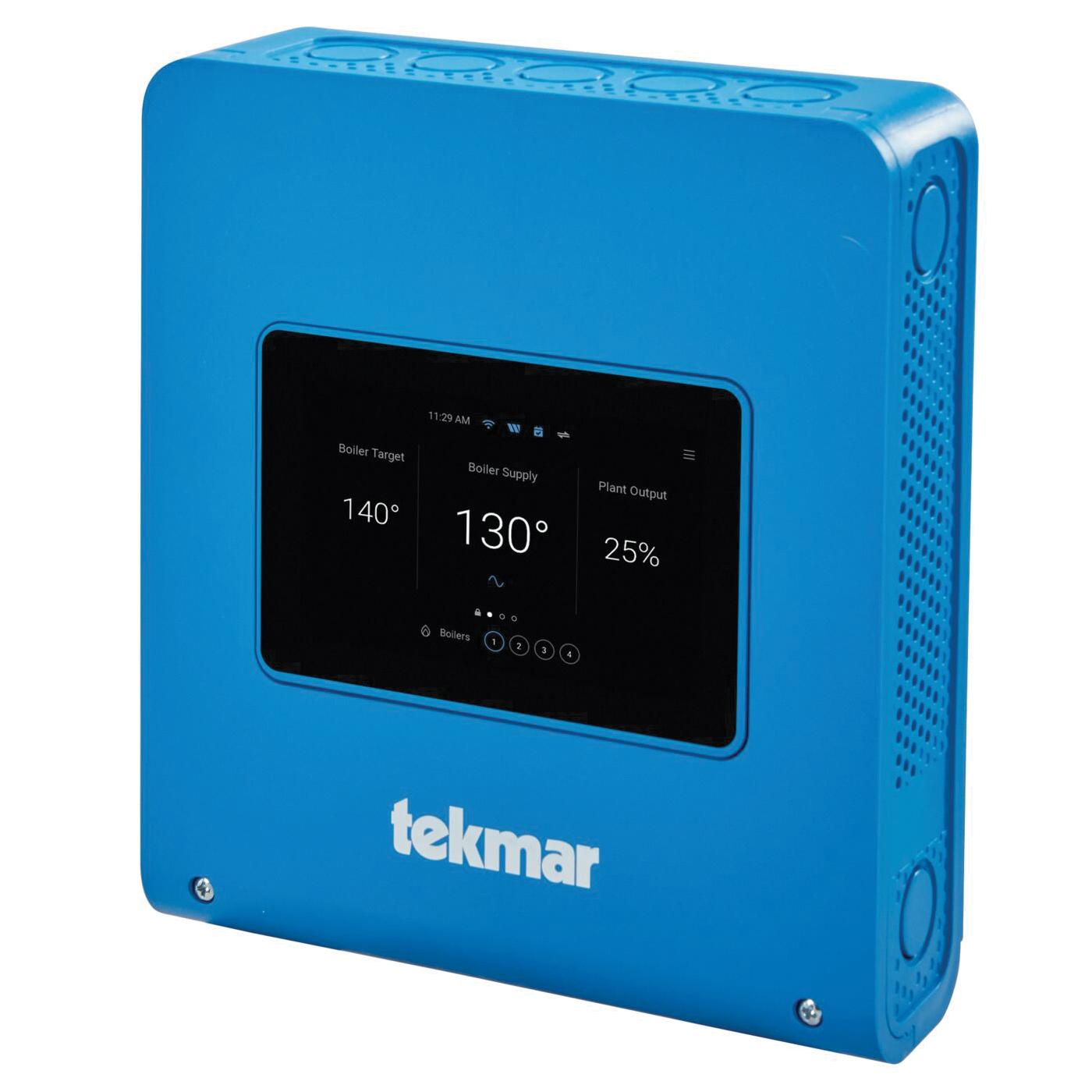 Tekmar® Multi-Staging Performance Series 294 Smart Boiler Control, NTC Thermistor Sensor, 0 to 10 VDC Boiler Output