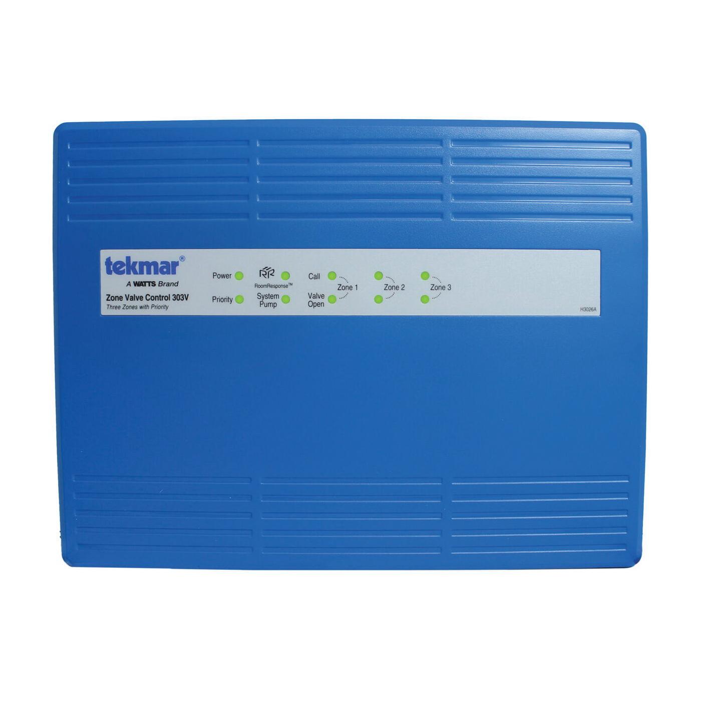 Tekmar® 303V Zone Valve Control, 3-Zone, 24 VAC, 7 VA