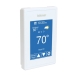 Tekmar® 561 Wi-Fi Thermostat, 15 to 30 V, Hardwired, Smart Home Compatibility: Yes, Color Touchscreen Display, White