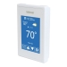 Tekmar® 561 Wi-Fi Thermostat, 15 to 30 V, Hardwired, Smart Home Compatibility: Yes, Color Touchscreen Display, White