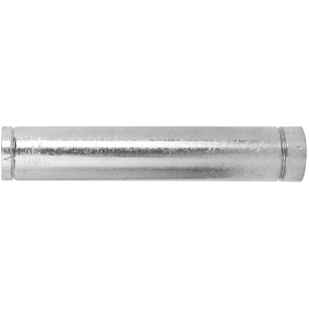 Selkirk® RV Series 105012 LockTab Pipe, 5 in, 12 in L, Aluminum/Galvanized Steel