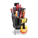 VETO PRO PAC® VPP10653 Tool Pouch, 10 in Height, 5 in Width, 4-1/2 in Depth, 5 lb Load, 9 Pockets