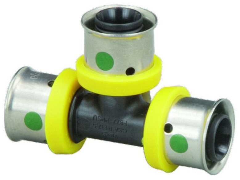 Viega 49540 Polymer PEX Pressure 3/4 Tee