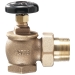 WATTS® 0067451 Radiator Valve, Angled Valve, Connection Size 1: 3/4 in, Connection Type 1: FIP, Bronze Body, PTFE Seal