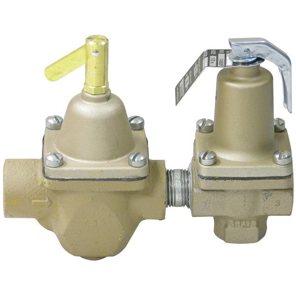 WATTS® S1450F Series 388800 Control Regulator and Relief Valve, 1/2 in Nominal, Solder Union, 212 deg F, Iron Body