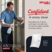 WYPALL® GeneralClean™ X60 34790 Multi-Task Cleaning Cloth, White, Cellulose/Polypropylene, 16.8 in Length, 8.34 in Width