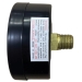 Wal-Rich 1714002 Back Outlet Pressure Gauge, 0 to 30 psi, Bourdon Tube, 2-1/2 in Dial, 1/4 in, NPT, Brass, Back