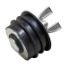 Wal-Rich 1837222 Econo Test Plug, For Pipe Size: 2 in, 1 in Dia, Rubber