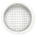 Wal-Rich 2202052 Termination Screen, 3 in, Stainless Steel/PVC, Use With: D/V Pipings