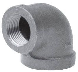 Ward 2DX2.BCL 2-1/2 X Black CI 90 Elbow