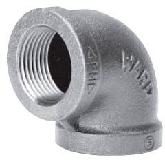 Ward D.BML 1/2 Black Male 90 Elbow