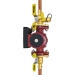 Webstone H-41403 Isolator With Rotating Flange, Ball Valve, 3/4 in Nominal, Connection Size 1: 3/4 in, Brass Body