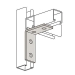 Wesanco-ZSI W5123EG 4-Hole Corner Angle Rack Connector, Electro-Galvanized, Connector Function Type