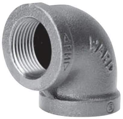 WardFlex 90-Degree Elbow Fitting - 1-1/4 in FNPT, Class 150