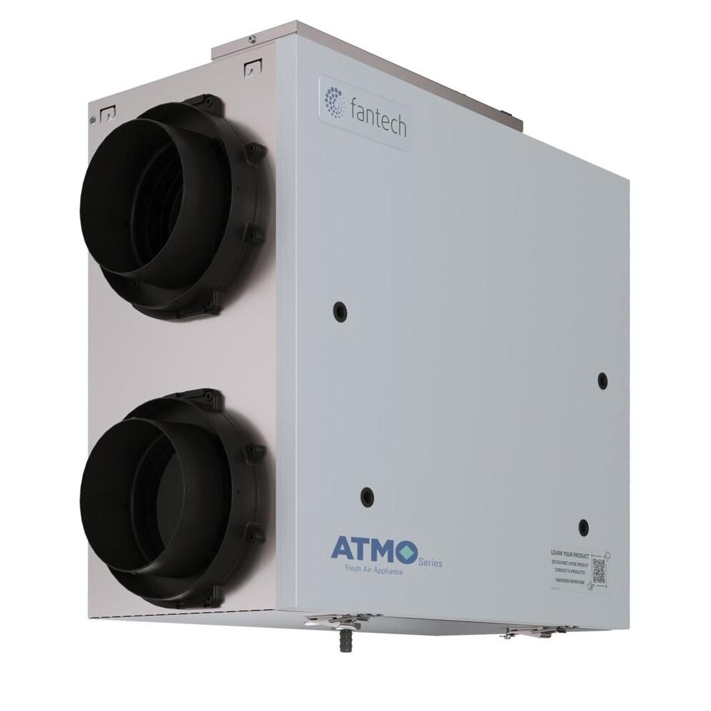 fantech® 463889 Atmo 200H 191Cfm Hrv Side Connection
