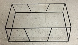 Supreme Stands MIN1627 16X27 Mini Split Stand 12" High