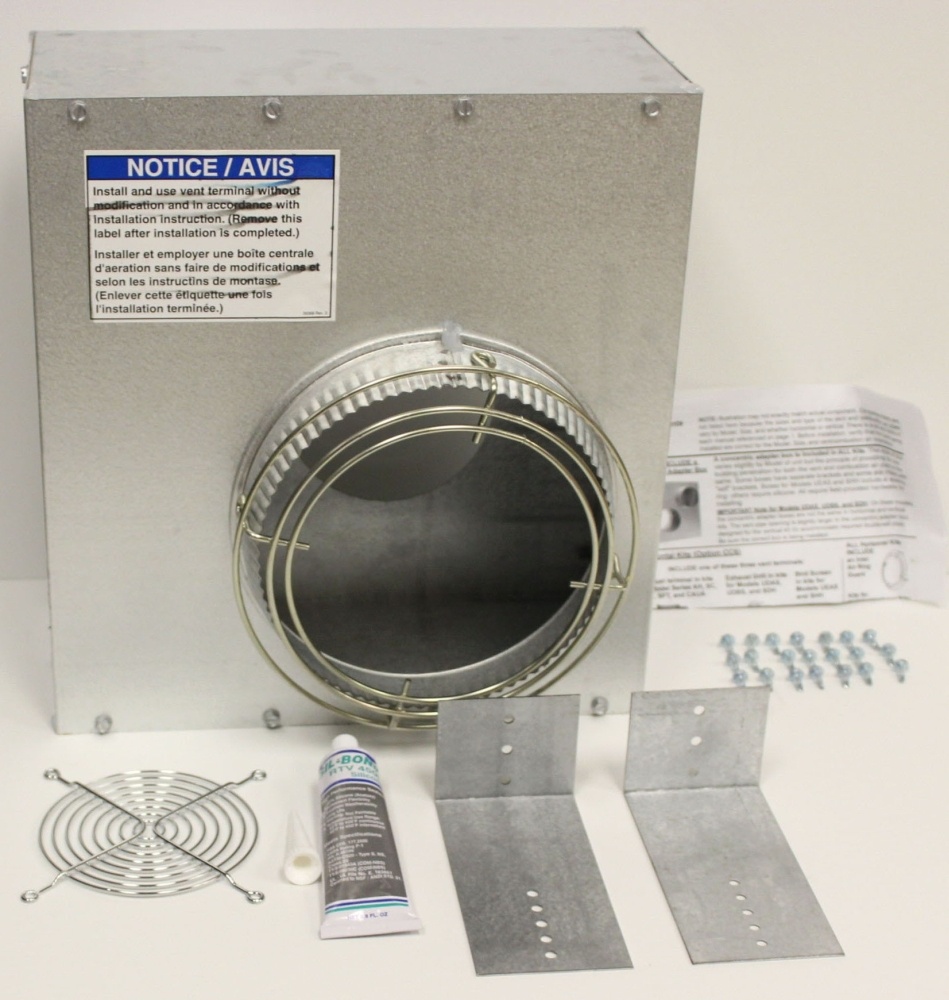 Reznor 211763 Cc6 Horizontal Vent Kit For Udas/Udbs 150-400, Udz 150-400